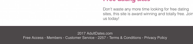 links at bottom of adultdates.com