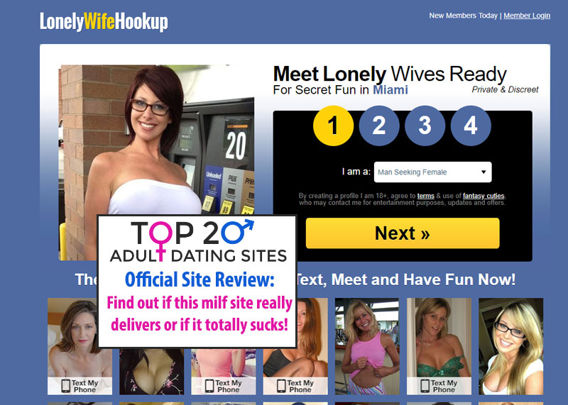 LonelyWifeHookup Screenshots