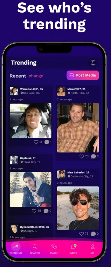 trending profiles